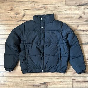 malbon golf shaw puffer jacket